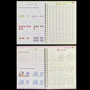 Sank Magic Practice Copybook Pen Preschools Kids Calligraphy English Verison Free Wiping Children Reusable Writing Book