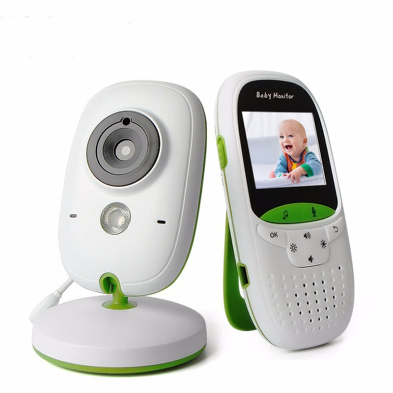 2-Inch Wireless Two-Way Intercom Baby Video Monitor - Stay Connected with Your Little One