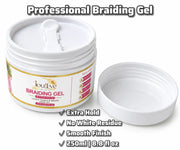 Jouleve Beauty Braiding Gel - Strong Hold for Braids, Locs, Styling, & Twists - Long-Lasting Shine, Non-Flaking Styling Gel - 250Ml
